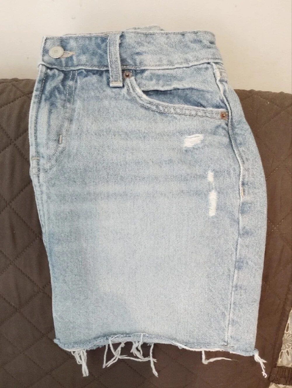 Old Navy Light Blue Cropped Ankle Jeans